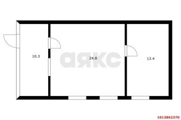 Фото №2: 2-комнатная квартира 48 м² - Краснодар, мкр. Центральный, ул. Базовская, 66