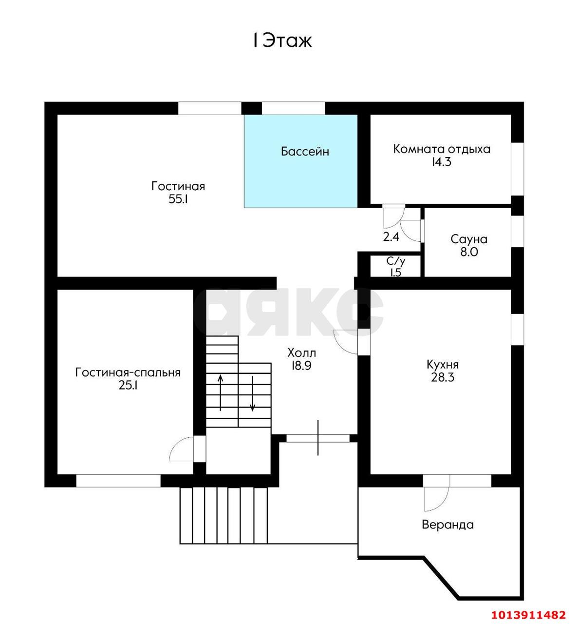 Фото №17: Дом 385 м² + 4.2 сот. - Краснодар, Краевая Клиническая Больница, ул. Закатная, 19