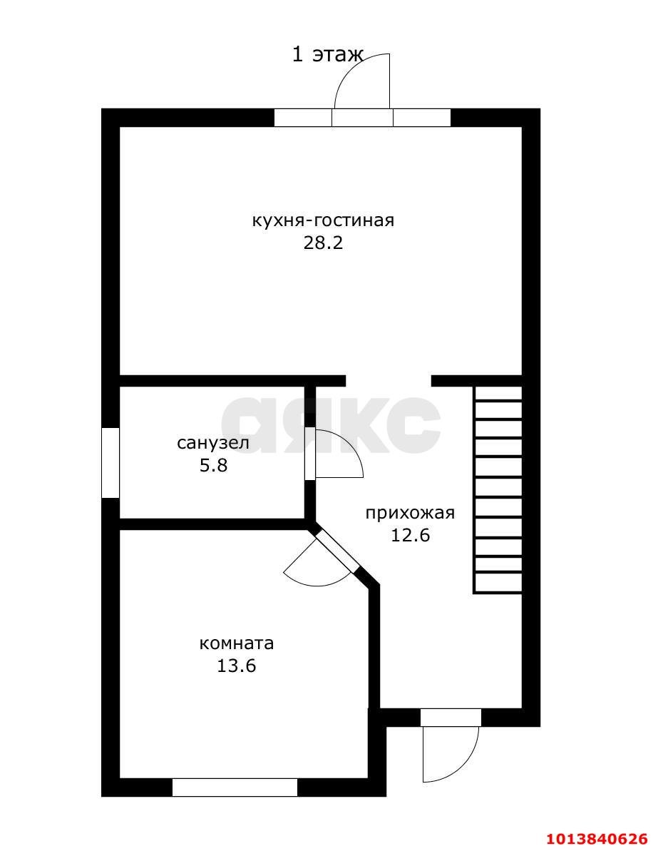 Фото №19: Дом 142 м² + 8.06 сот. - Лазурный, Прикубанский внутригородской округ, ул. Артековская, 34