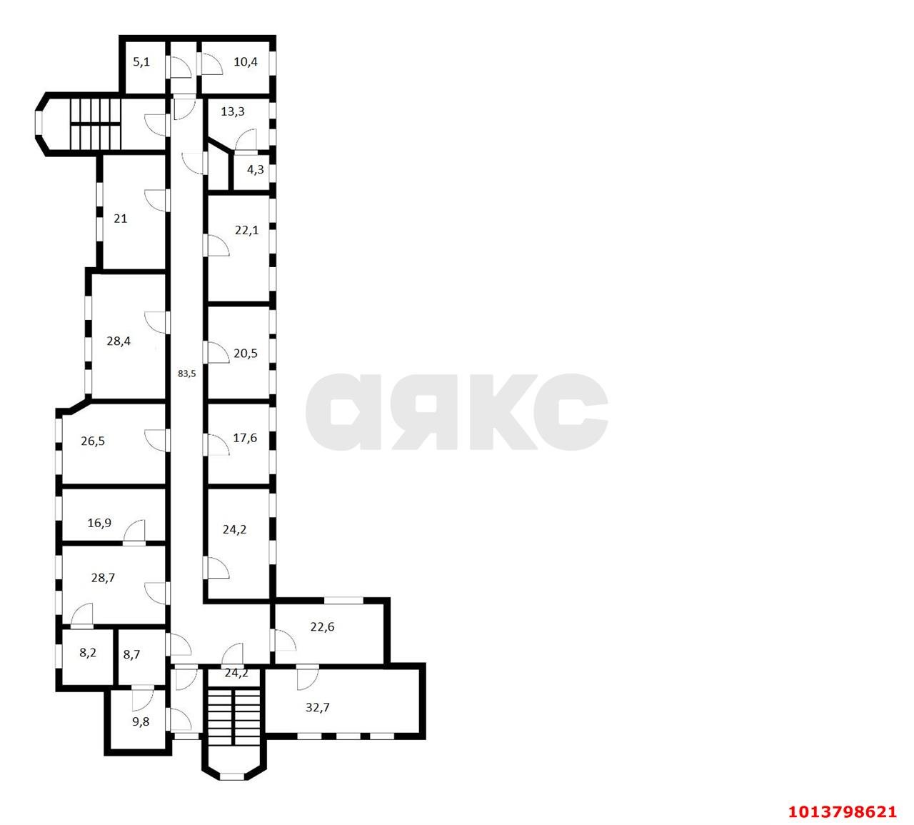 Фото №19: Офисное помещение 455 м² - Краснодар, Дубинка, ул. Ставропольская, 78