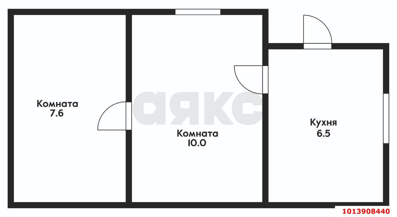 Фото №8: 1-комнатная квартира 27 м² - Краснодар, Центральный, ул. Ленина, 85