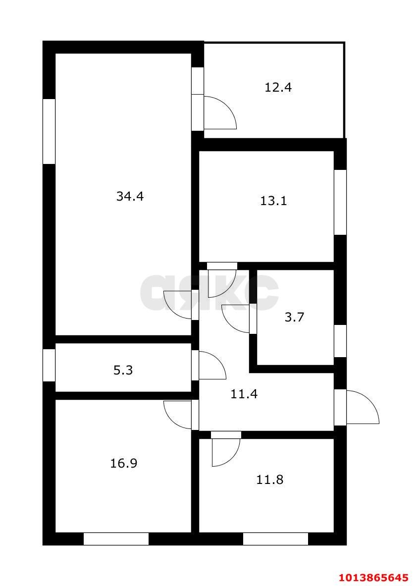 Фото №15: Дом 120 м² + 6.18 сот. - Старокорсунская, коттеджный  Родной Берег, ул. Крымская, 44