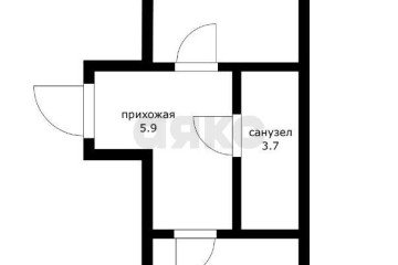 Фото №3: 1-комнатная квартира 38 м² - Краснодар, мкр. Музыкальный, ул. имени Сергея Есенина, 108/7А