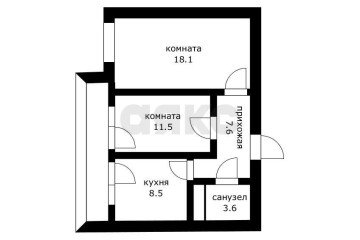 Фото №1: 2-комнатная квартира 55 м² - Краснодар, мкр. имени Петра Метальникова, ул. Петра Метальникова, 26