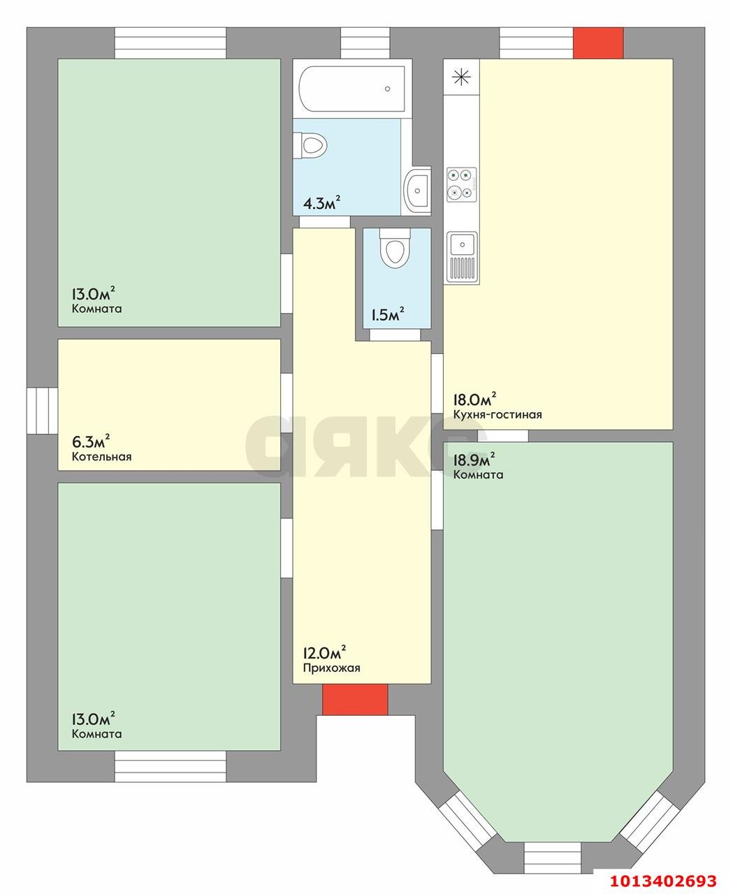 Фото №9: Дом 92 м² + 4.07 сот. - Южный, коттеджный  Знатный Двор, ул. Никольская, 12