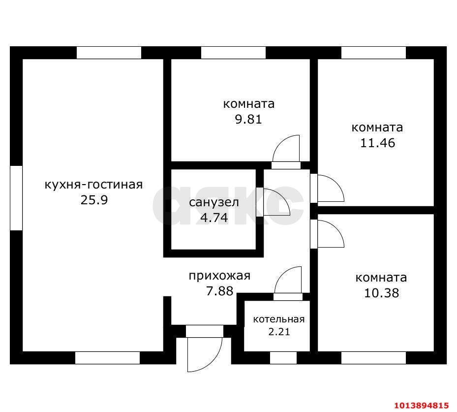 Фото №2: Дом 85 м² + 5.5 сот. - Лабинск, ул. Кавалерийская, 36