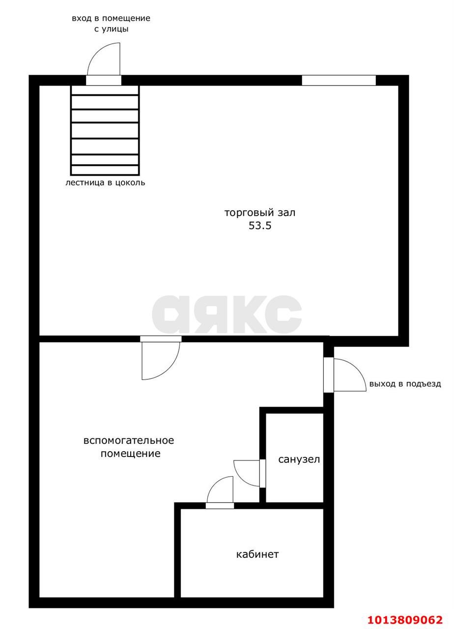 Фото №2: Торговое помещение 90 м² - Краснодар, Музыкальный, ул. имени Сергея Есенина, 82