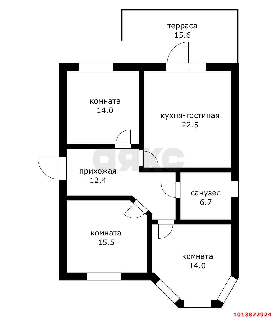 Фото №16: Дом 105 м² + 4.5 сот. - Краснодар, коттеджный  Изумрудный Город, ул. имени Героя Ильи Васюка, 35