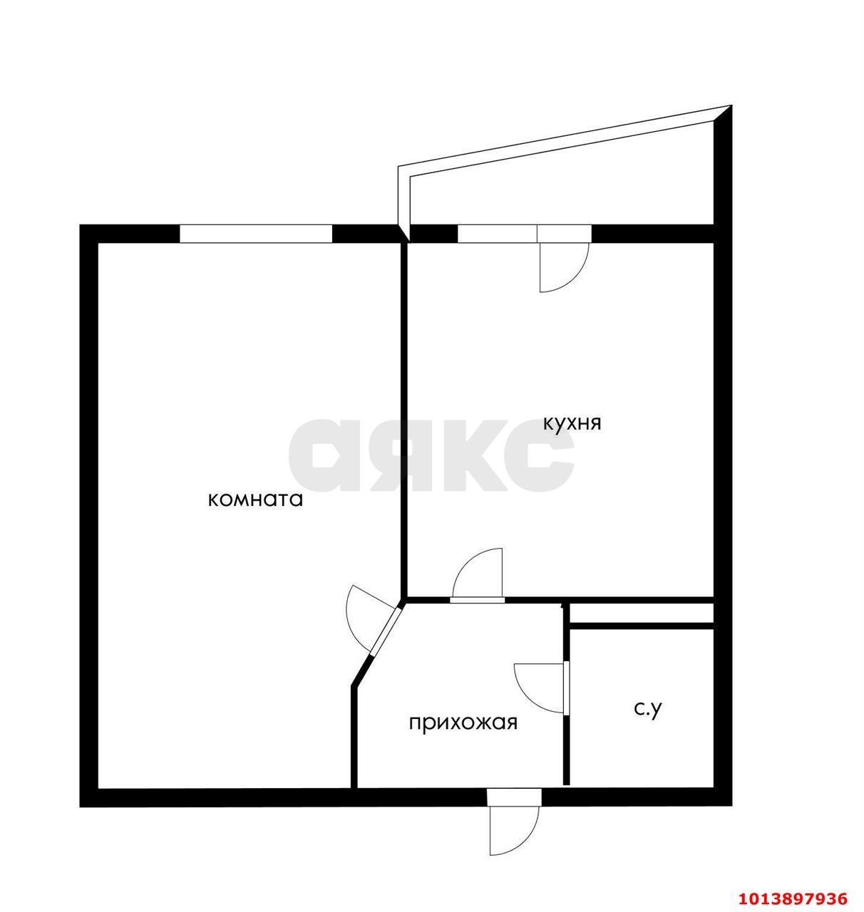 Фото №10: 1-комнатная квартира 45 м² - Краснодар, жилой комплекс Гарантия, ул. Восточно-Кругликовская, 42/3к2