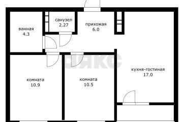 Фото №5: 2-комнатная квартира 54 м² - Краснодар, мкр. жилой комплекс Новые Сезоны, ул. Скандинавская, 1к6