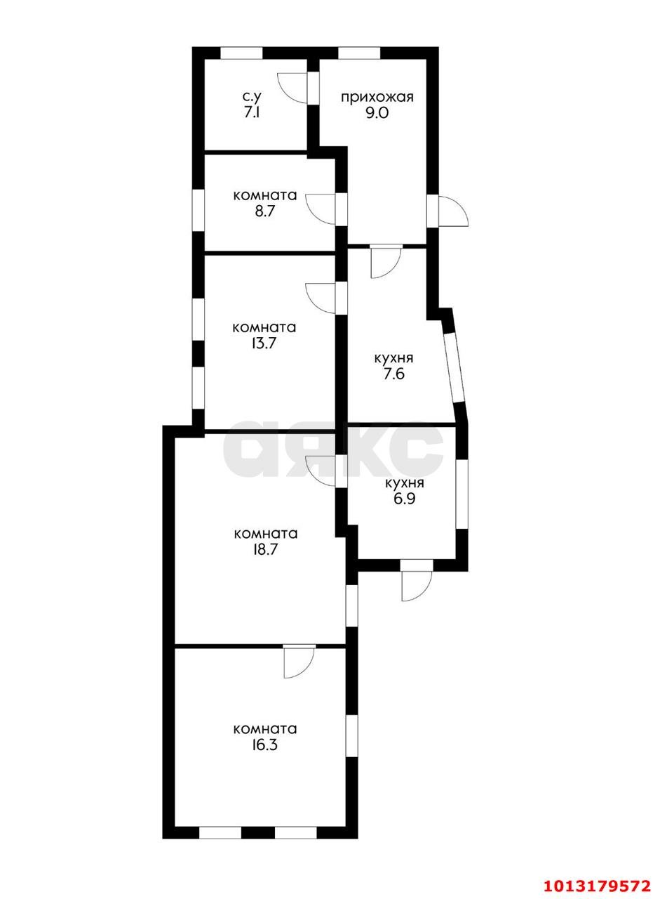 Фото №6: Дом 37 м² + 4.2 сот. - Краснодар, 9-й километр, ул. Сафонова, 66