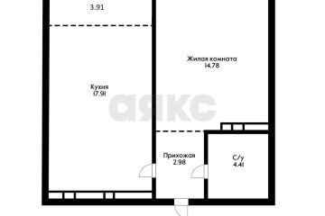 Фото №4: 1-комнатная квартира 43 м² - Краснодар, мкр. Черёмушки, ул. Обрывная, 132/1