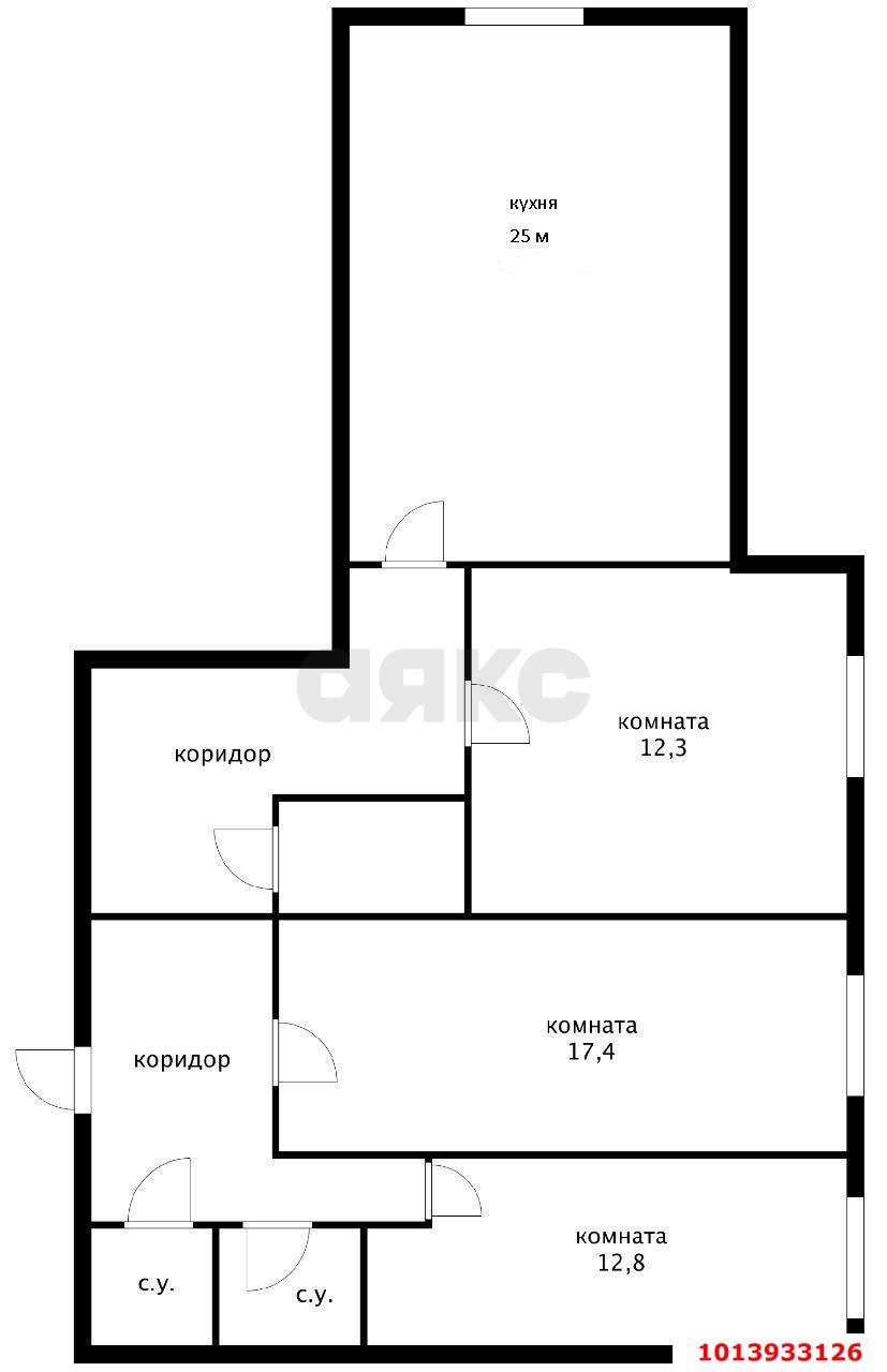 Фото №16: 3-комнатная квартира 106 м² - Краснодар, 9-й километр, ул. Ярославская, 113