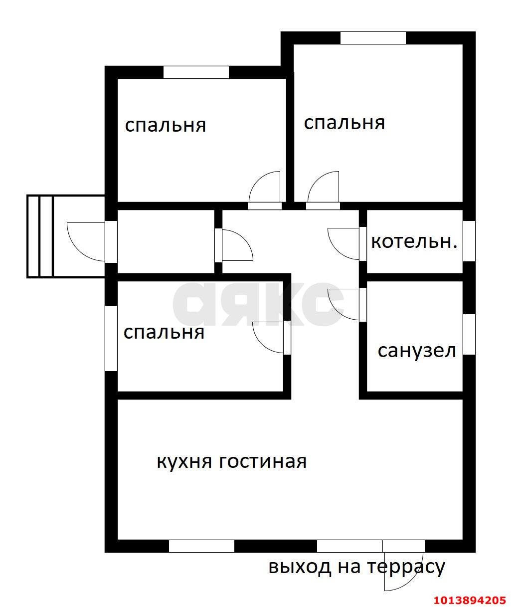 Фото №9: Дом 96 м² + 4 сот. - Зиповчанка, Прикубанский внутригородской округ, ул. Клубничная, 105/7