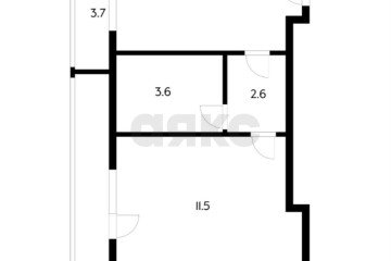 Фото №3: 1-комнатная квартира 32 м² - Краснодар, ж/м имени Демьяна Бедного, ул. Степная, 1/1к4