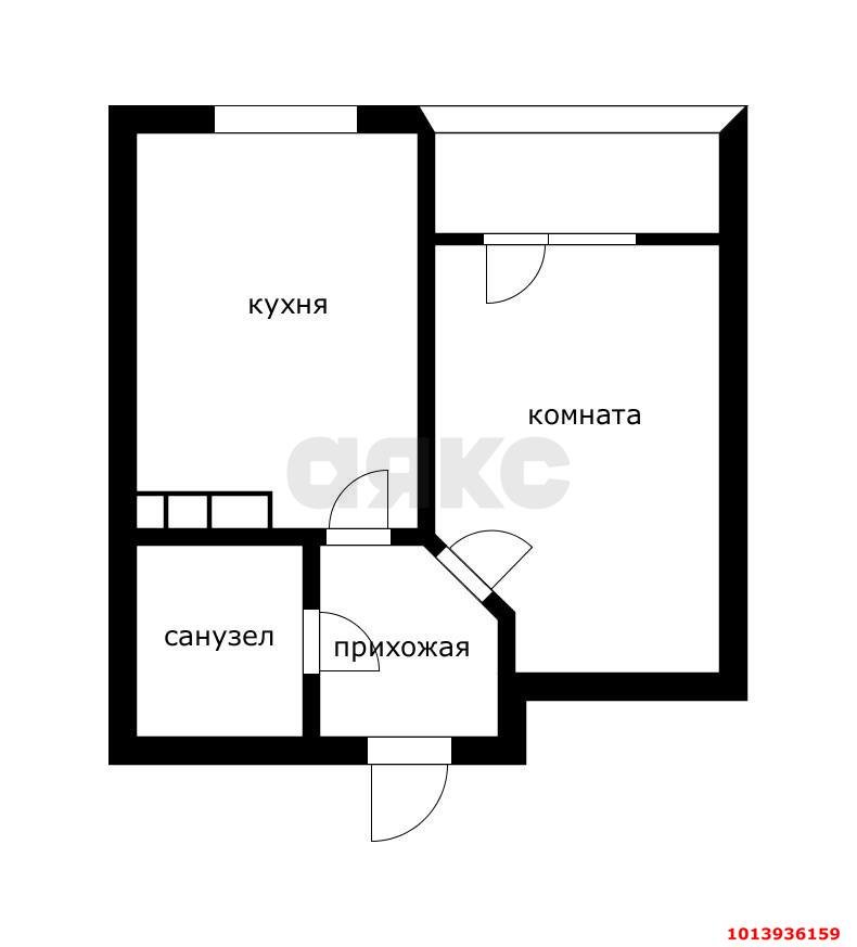 Фото №5: 1-комнатная квартира 31 м² - Краснодар, жилой комплекс Архитектор, ул. Наставников, 12к1