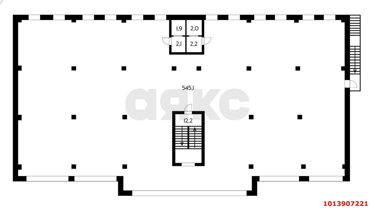 Фото №5: Торговое помещение 554 м² - Краснодар, жилой комплекс Любимый Дом, ул. Московская, 133/1с2