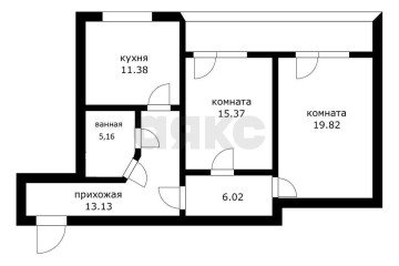 Фото №5: 2-комнатная квартира 75 м² - Краснодар, мкр. Восточно-Кругликовский, ул. Восточно-Кругликовская, 58