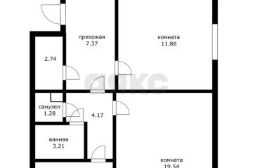 Фото №1: 3-комнатная квартира 79 м² - Краснодар, мкр. Юбилейный, ул. Рождественская набережная, 41