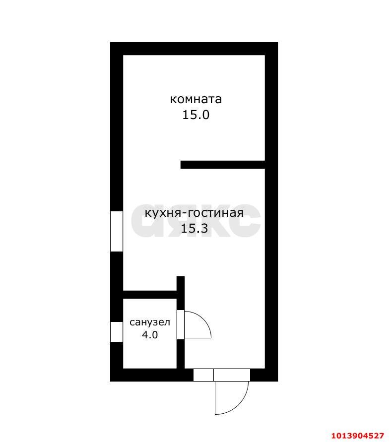 Фото №14: 1-комнатная квартира 35 м² - Краснодар, Горхутор, пр-д 3-й Лучистый, 6