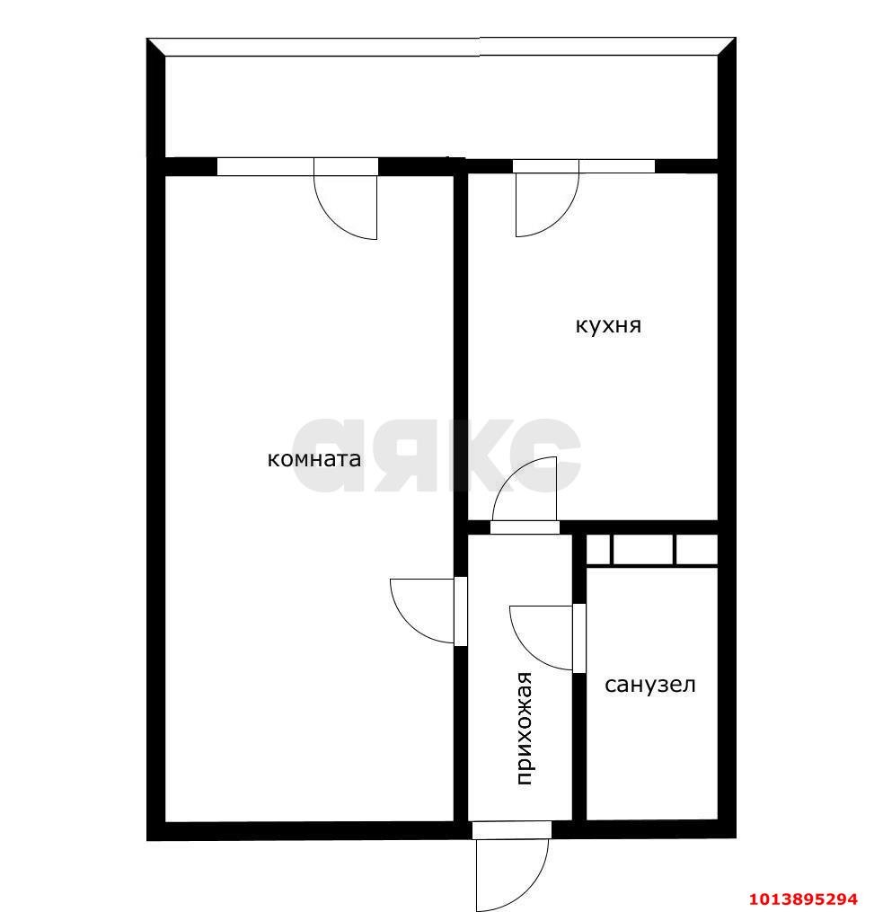 Фото №8: 1-комнатная квартира 41 м² - Краснодар, Восточно-Кругликовский, ул. Черкасская, 121