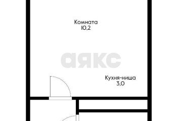 Фото №1: Студия 20 м² - Краснодар, мкр. жилой комплекс Свобода, ул. Домбайская, 55