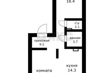 Фото №5: 2-комнатная квартира 71 м² - Краснодар, мкр. жилой комплекс Новелла, ул. Питерская, 40