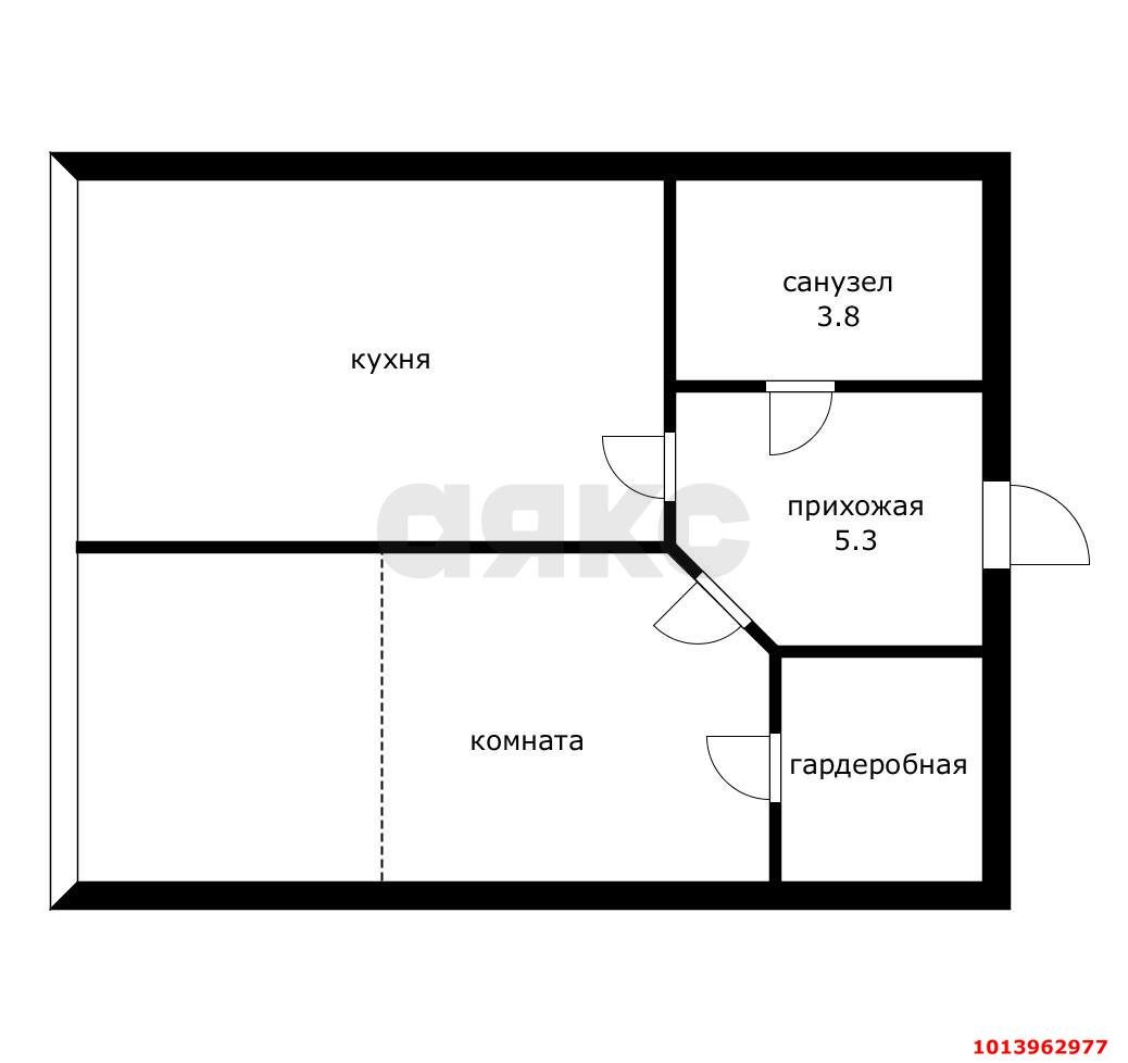 Фото №19: 1-комнатная квартира 47 м² - Краснодар, жилой комплекс Смоленский, ул. Восточно-Кругликовская, 34