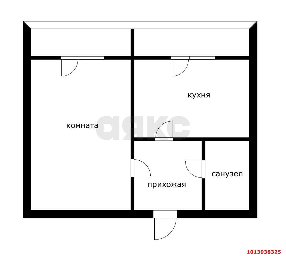 Фото №8: 1-комнатная квартира 39 м² - Краснодар, Молодёжный, ул. 3-я Целиноградская, 5