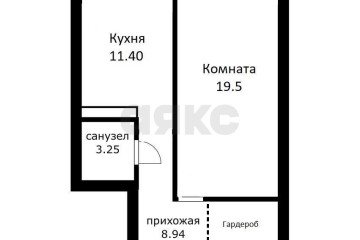 Фото №5: 1-комнатная квартира 48 м² - Краснодар, мкр. жилой комплекс Цветы, ул. Круговая, 4Вк1