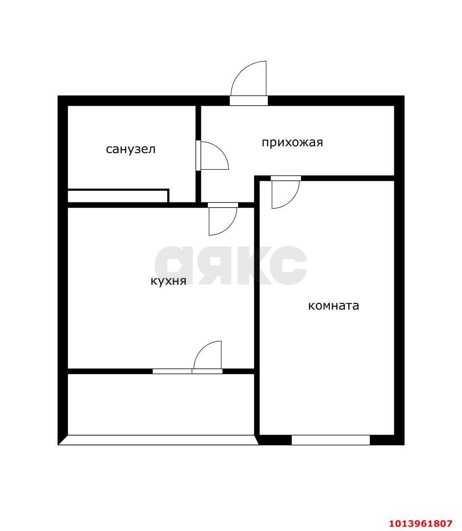 Фото №10: 1-комнатная квартира 34 м² - Краснодар, жилой комплекс Новые Сезоны, ул. Скандинавская, 1к7