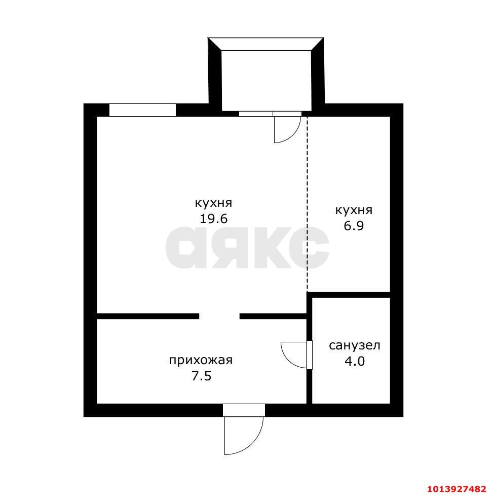 Фото №8: 1-комнатная квартира 42 м² - Краснодар, жилой комплекс Новая Португалия, ул. Лиссабонская, 109к26