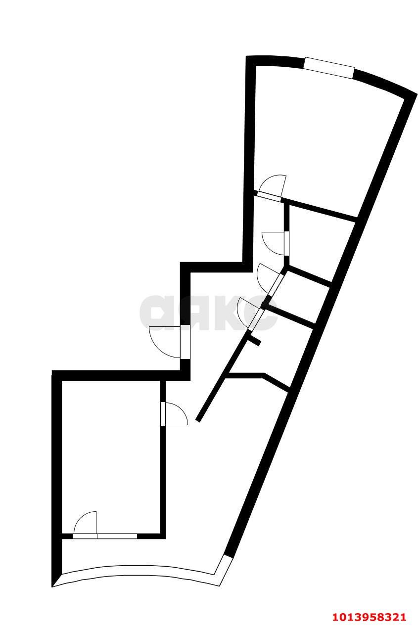 Фото №17: 2-комнатная квартира 94 м² - Краснодар, Черёмушки, ул. Вишняковой, 1/23к2