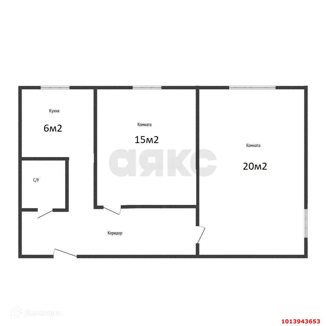 Фото №9: 2-комнатная квартира 44 м² - Краснодар, Черёмушки, ул. Бургасская, 19