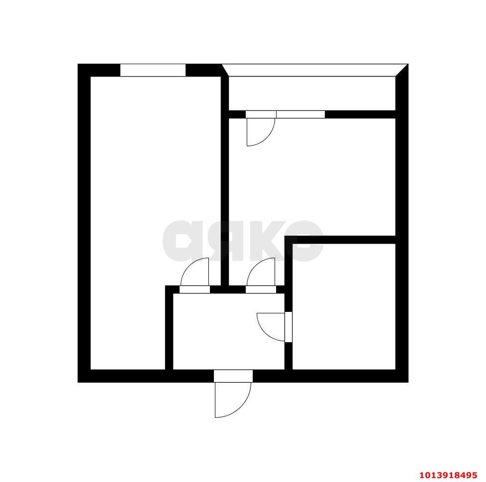 Фото №5: 1-комнатная квартира 35 м² - Краснодар, Славянский, ул. Заполярная, 39лит10