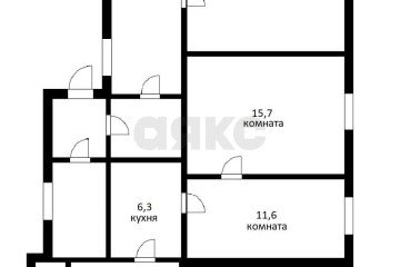 Фото №5: Часть дома 39 м² - Краснодар, мкр. Пашковская переправа, ул. Заводская