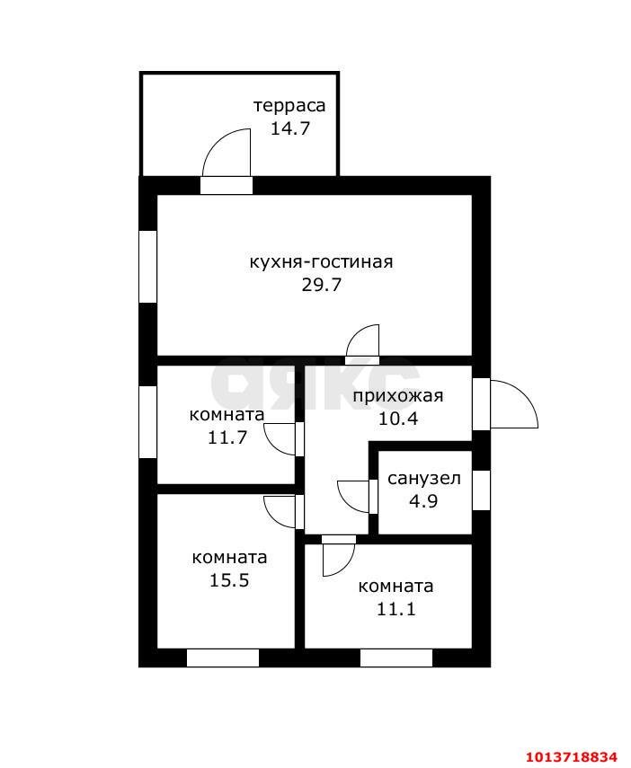 Фото №7: Дом 108 м² + 5.44 сот. - Пластуновская, ул. Кирова