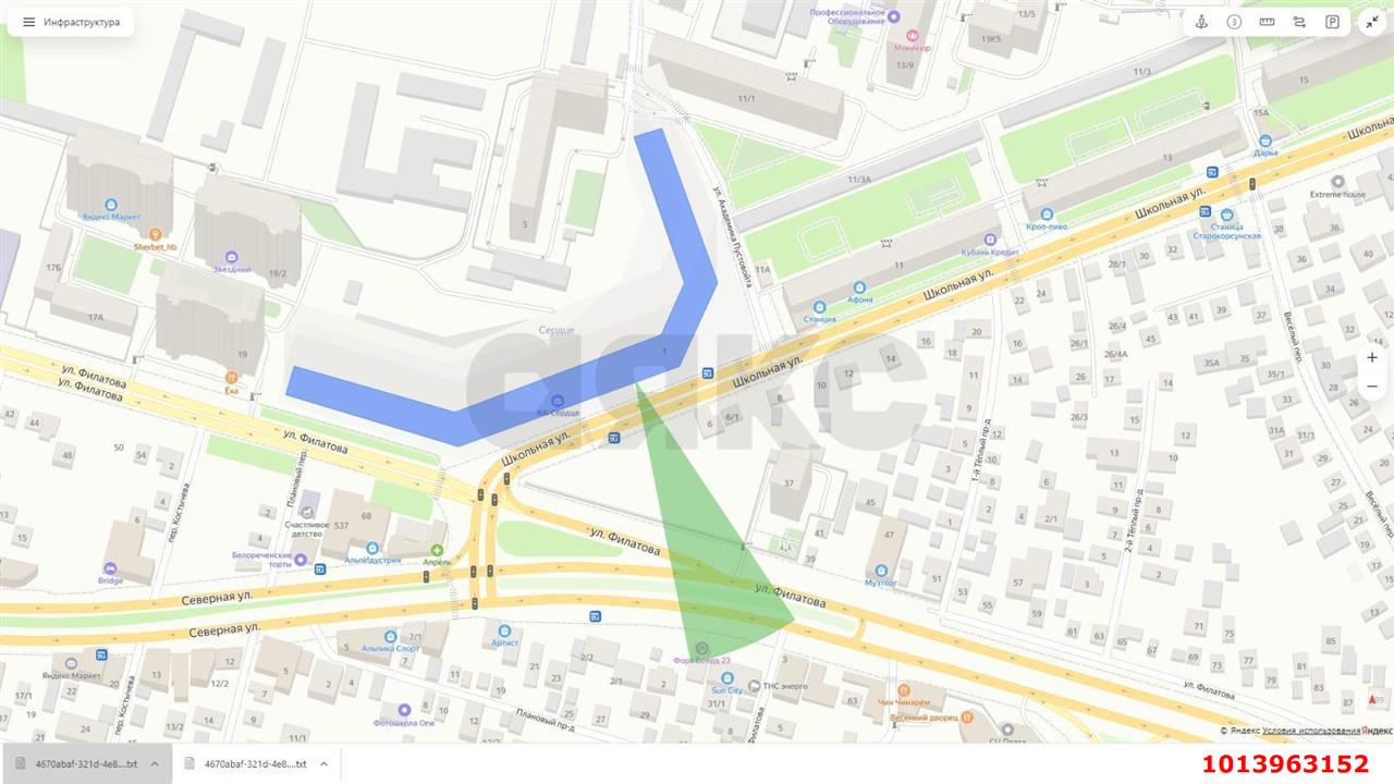 Фото №11: 2-комнатная квартира 72 м² - Краснодар, Школьный, ул. Школьная, 1