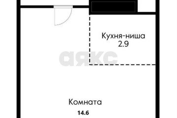 Фото №4: Студия 25 м² - Краснодар, мкр. жилой комплекс Дыхание, ул. Лётчика Позднякова, 2к13