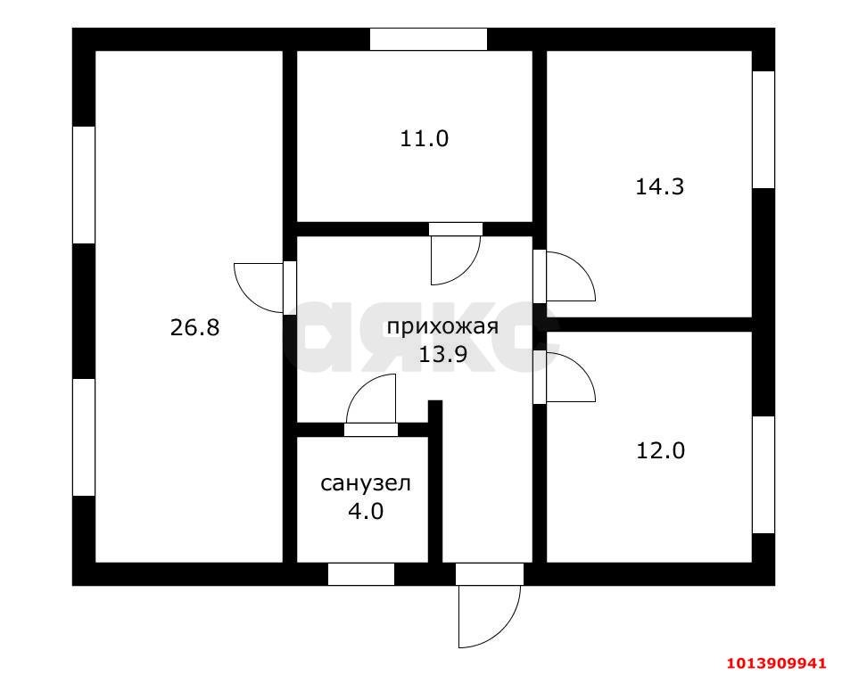 Фото №2: Дом 88 м² + 5.11 сот. - Выселки, квартал Суворовка, ул. Садовая, 32