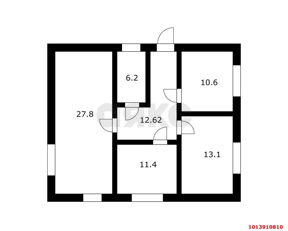 Фото №2: Дом 88 м² + 5.58 сот. - Выселки, квартал Суворовка, ул. Садовая, 32