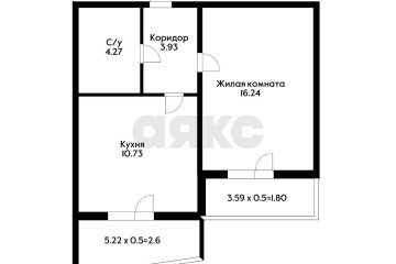 Фото №5: 1-комнатная квартира 34 м² - Краснодар, мкр. жилой комплекс Мой Город, ул. Западный Обход, 39/1к7