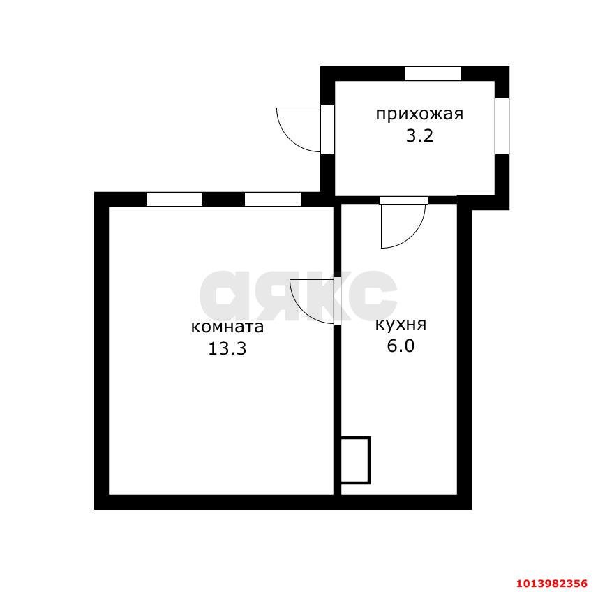 Фото №8: 1-комнатная квартира 24 м² - Краснодар, Западный внутригородской округ, ул. Орджоникидзе, 5