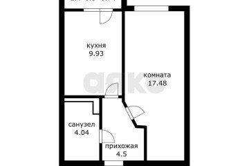 Фото №5: 1-комнатная квартира 38 м² - Краснодар, мкр. жилой комплекс Символ, ул. Командорская, 9/2