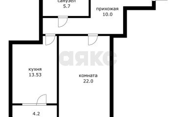 Фото №4: 1-комнатная квартира 51 м² - Краснодар, мкр. имени Маршала Жукова, ул. Александра Покрышкина, 2/2