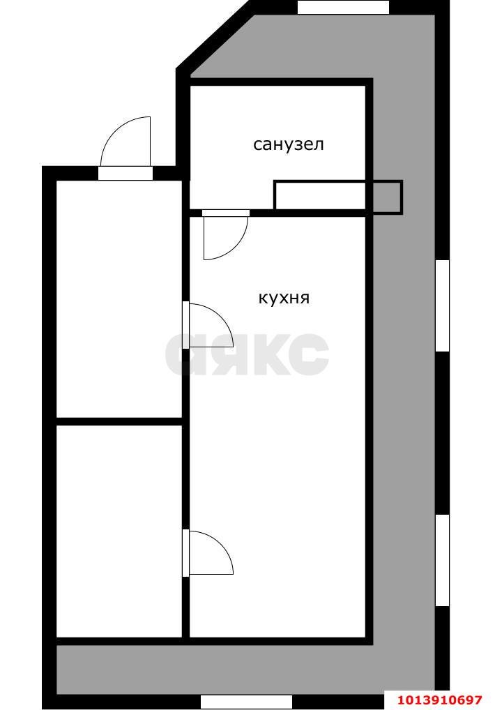 Фото №19: 1-комнатная квартира 45 м² - Краснодар, Горхутор, ул. Агрономическая, 2/5лит1