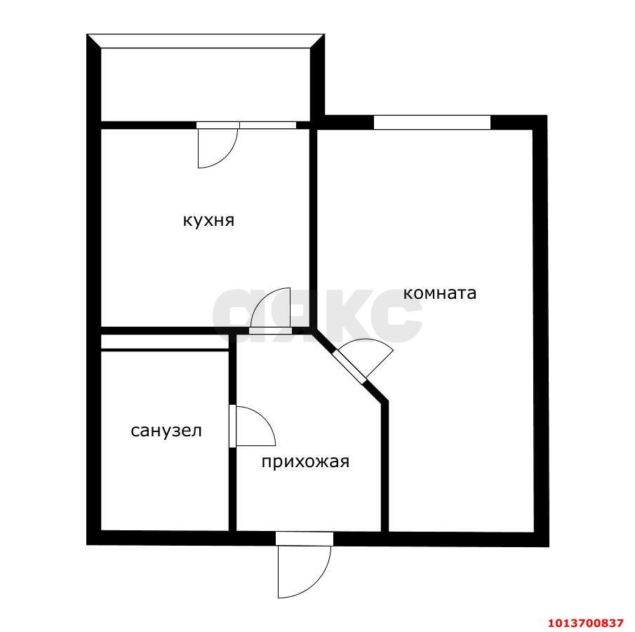 Фото №6: 1-комнатная квартира 32 м² - Краснодар, жилой комплекс Смоленский, ул. Восточно-Кругликовская, 30/2