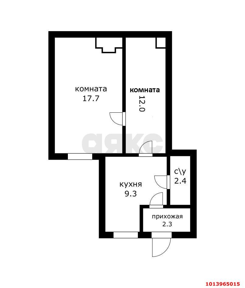 Фото №20: 2-комнатная квартира 43 м² - Краснодар, Центральный, ул. Фрунзе, 82