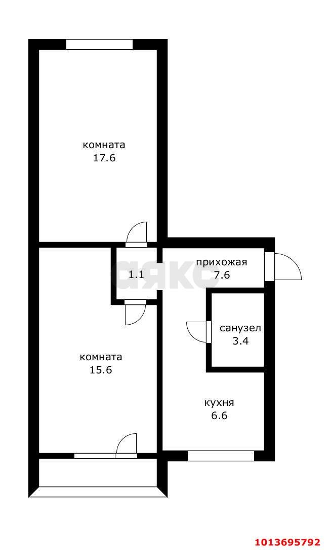 Фото №12: 2-комнатная квартира 55 м² - Краснодар, Гидростроителей, ул. Трудовой Славы, 50