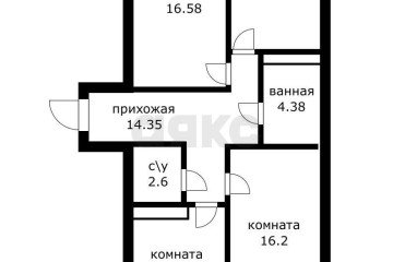 Фото №4: 3-комнатная квартира 88 м² - Краснодар, мкр. Черёмушки, ул. Новороссийская, 90/2